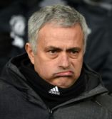 Image of Mourinho not impressed.