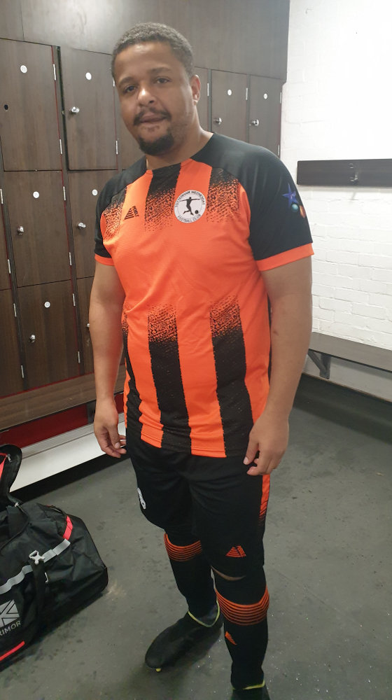 image of a football player in kit