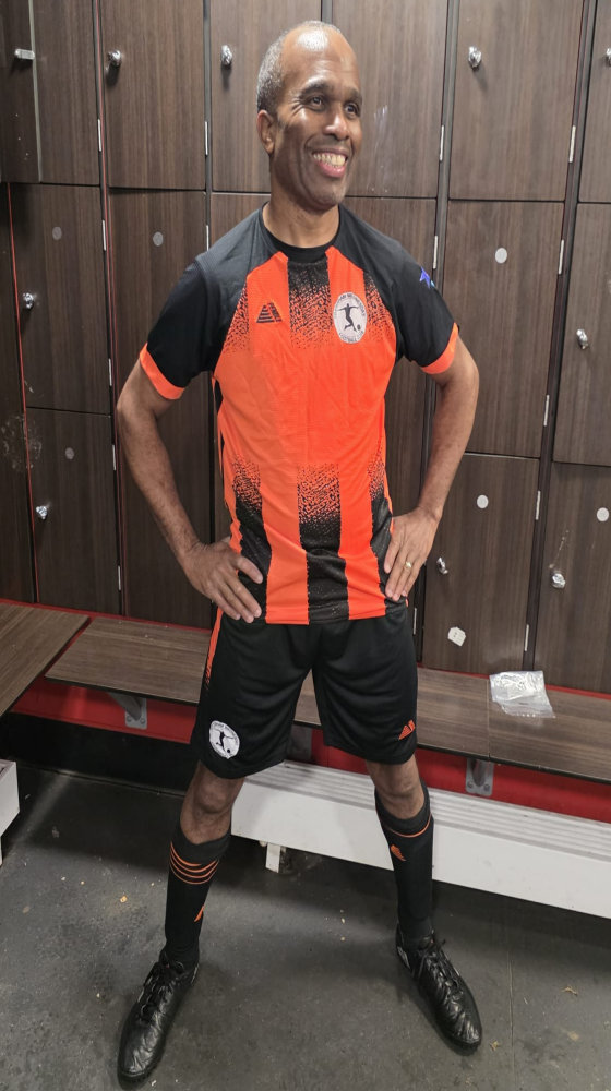 image of a football player in kit