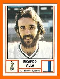 image of a 1980s Ricky Villa Panini card 